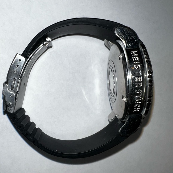 Authentic Montblanc Meisterstück Sport Chronograph 42mm Silver Dial 7034 - Picture 6 of 9